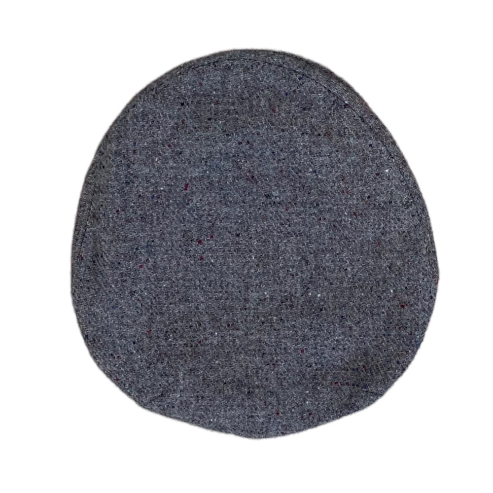 Vintage Donegal of Ireland blue gray wool flat cap from Harrods in London. Sz 7